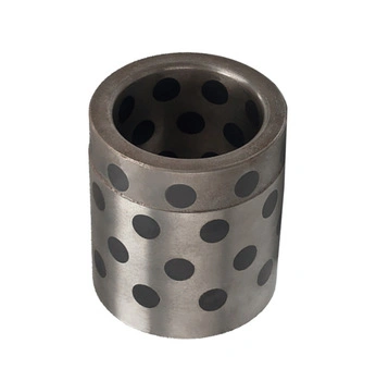 Casting Iron Base Graphite Lubricating Bushing Oilless Automobile Die And Injection Moulding Bushing TCB506Iron Bearing