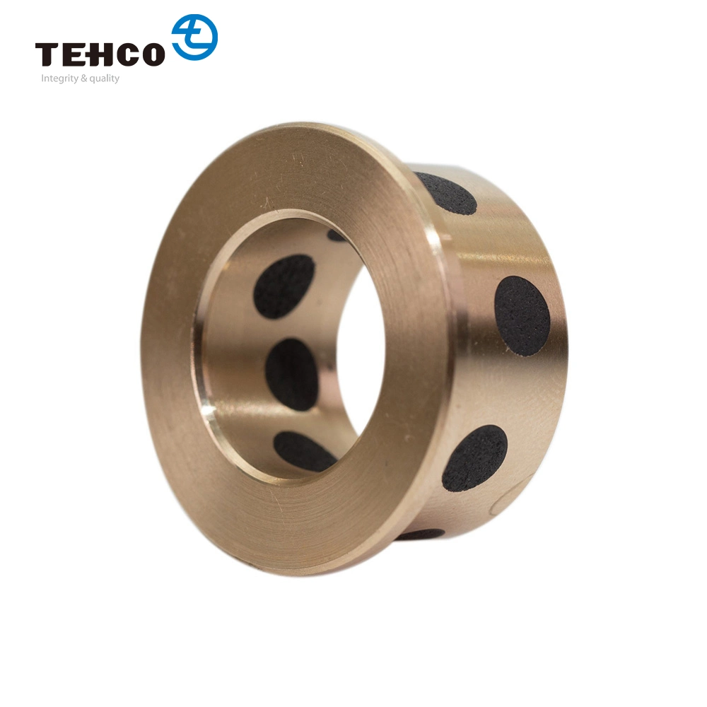 Copper Alloy Solid Lubricating Bear Bushing with Graphite of Good Capacity for Casting Sleeve/Washer/Plating Style to Choose.