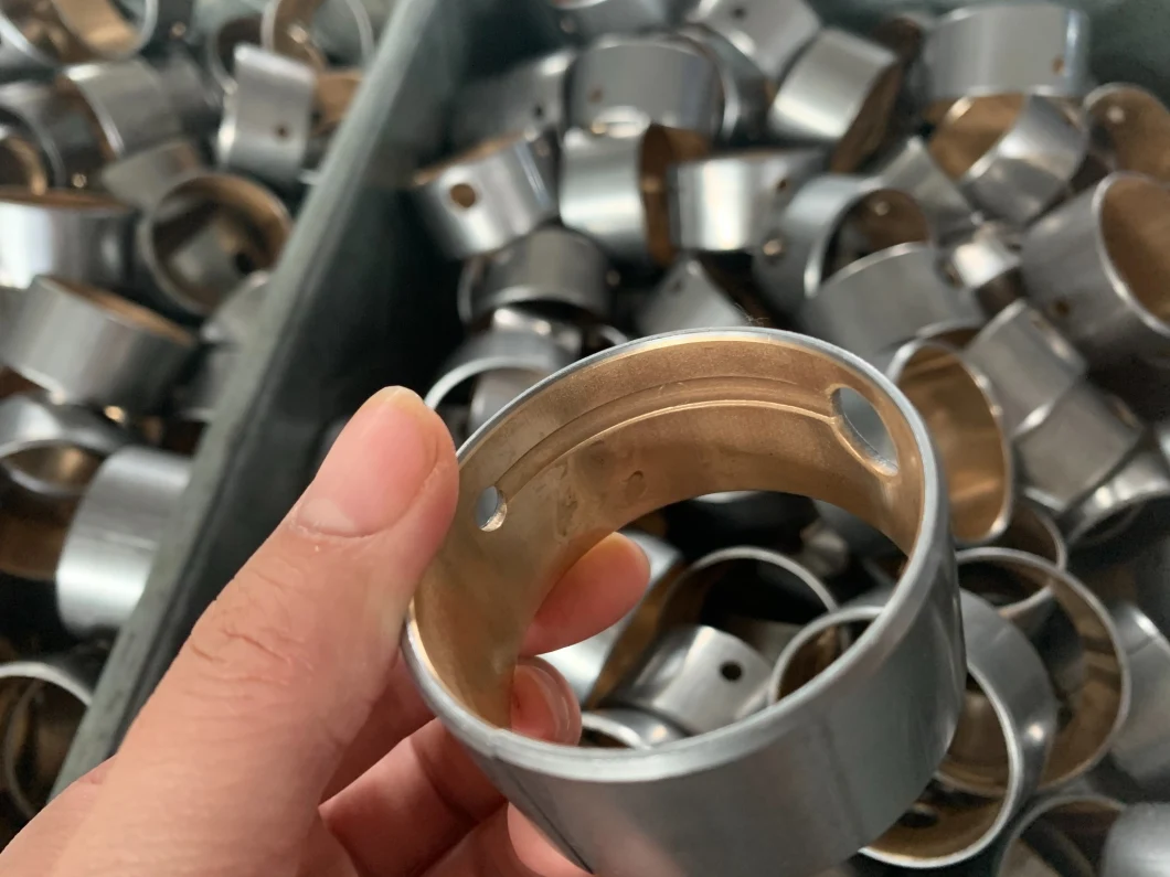 Composite Slide Bush Steel Bronze Material Engine Shaft Bimetal Bearing