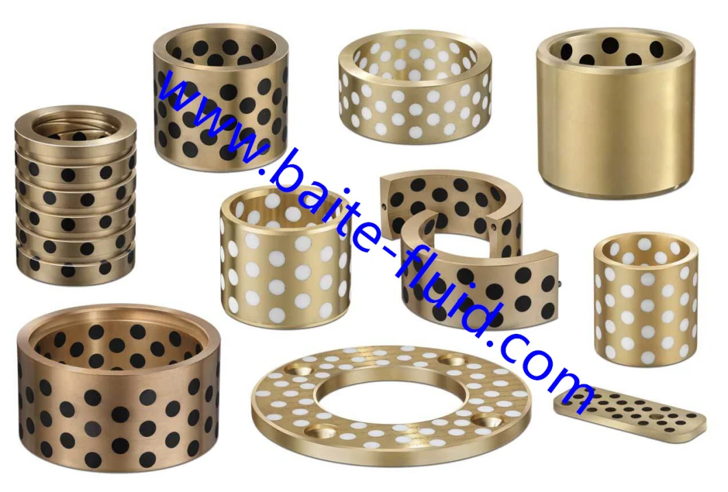 Oil Free Self Lubricating Bearings Porous Bronze Bush Metric Metallic Self Lubricating Bearing